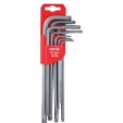 Jogo de chaves Torx longas
9 peças