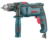 Furadeira elétrica de impacto com chave de 13 mm
