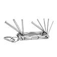 Conjunto de Chaves Hexagonais Dobráveis 8pcs Cr-V