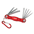 Conjunto de Chave Torx Dobrável 8pcs Cr-V