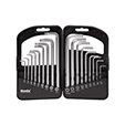 Conjunto de Chaves Hex e Torx 18pcs Cr-V