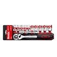 Conjunto de Soquetes 72 Dentes 12 un ½"