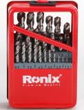 Caixa de Brocas Metálicas 25pcs HSS