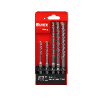 Conjunto de brocas de martelo 5pcs ponta de carboneto de Tangstênio