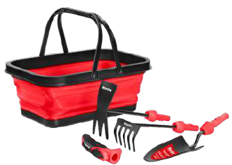Kit de ferramentas de jardim destacáveis 5 unidades